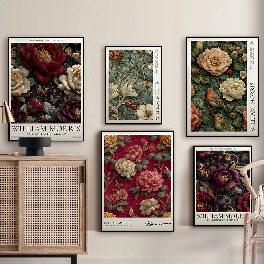 Home Textiles And Room Spray - William Morris London Textile Museum Exhibition