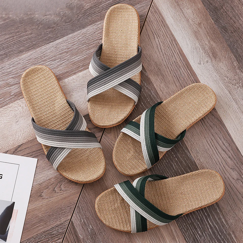 2026 New Linen Slippers for Me - Home And Textiles avis et prix