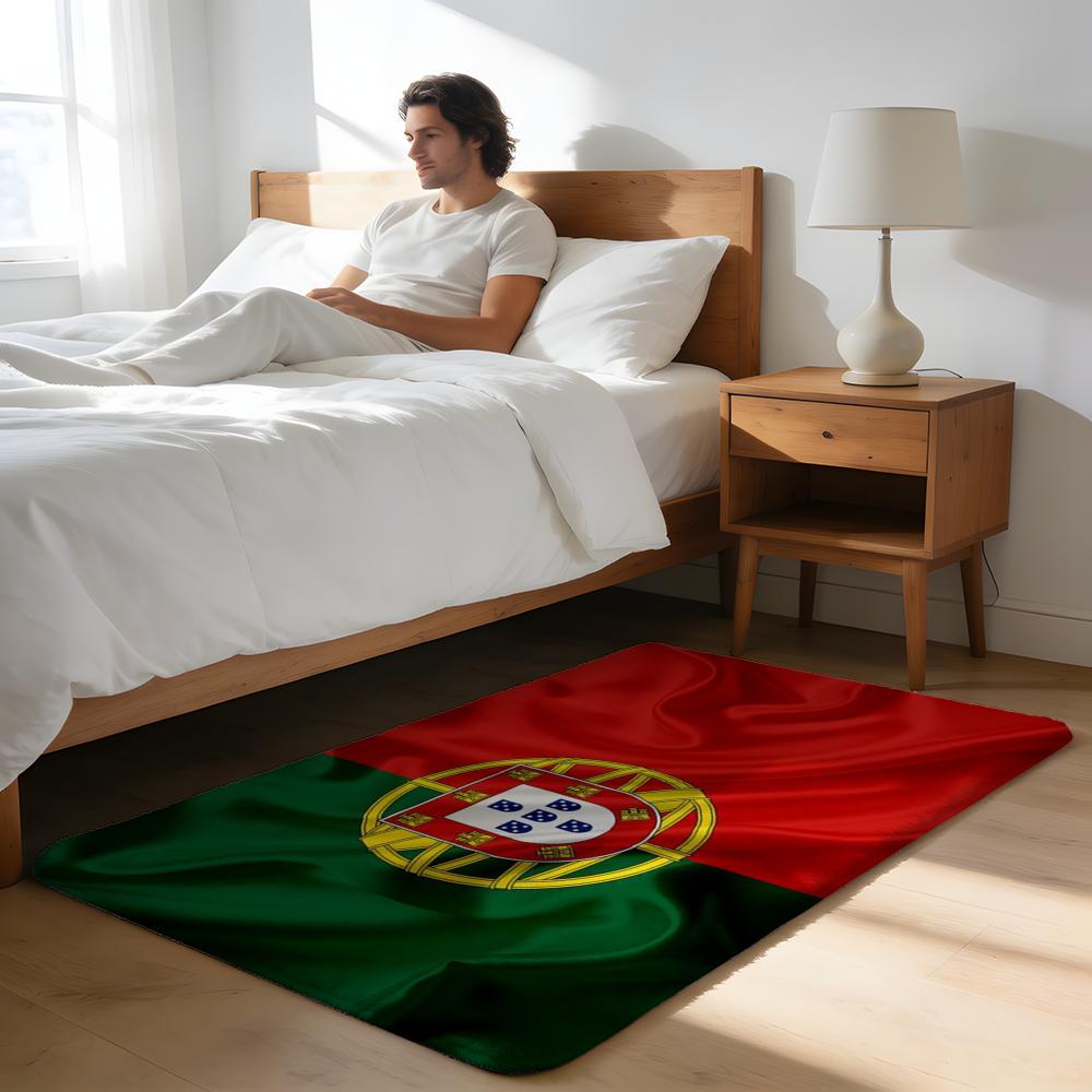 -P-Portugal Floor Mat Flannel  - Home Textiles Portugal avis et prix