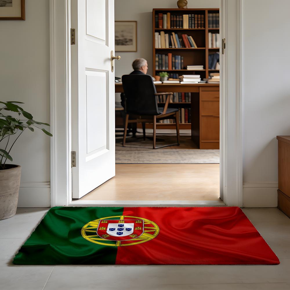 -P-Portugal Floor Mat Flannel  - Home Textiles Portugal avis et prix