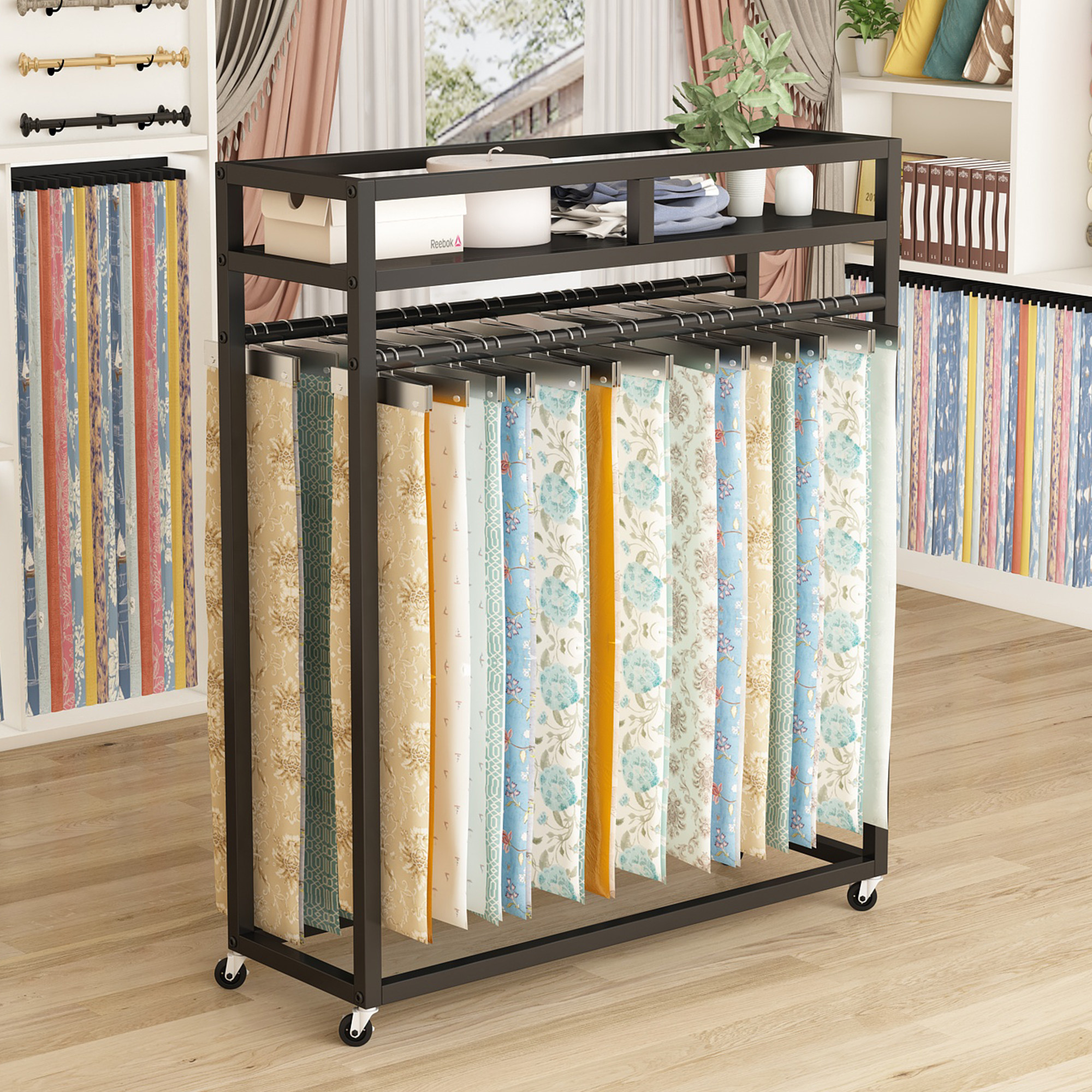 Floor-to-ceiling curtain eleva - Home Textiles Store avis et prix
