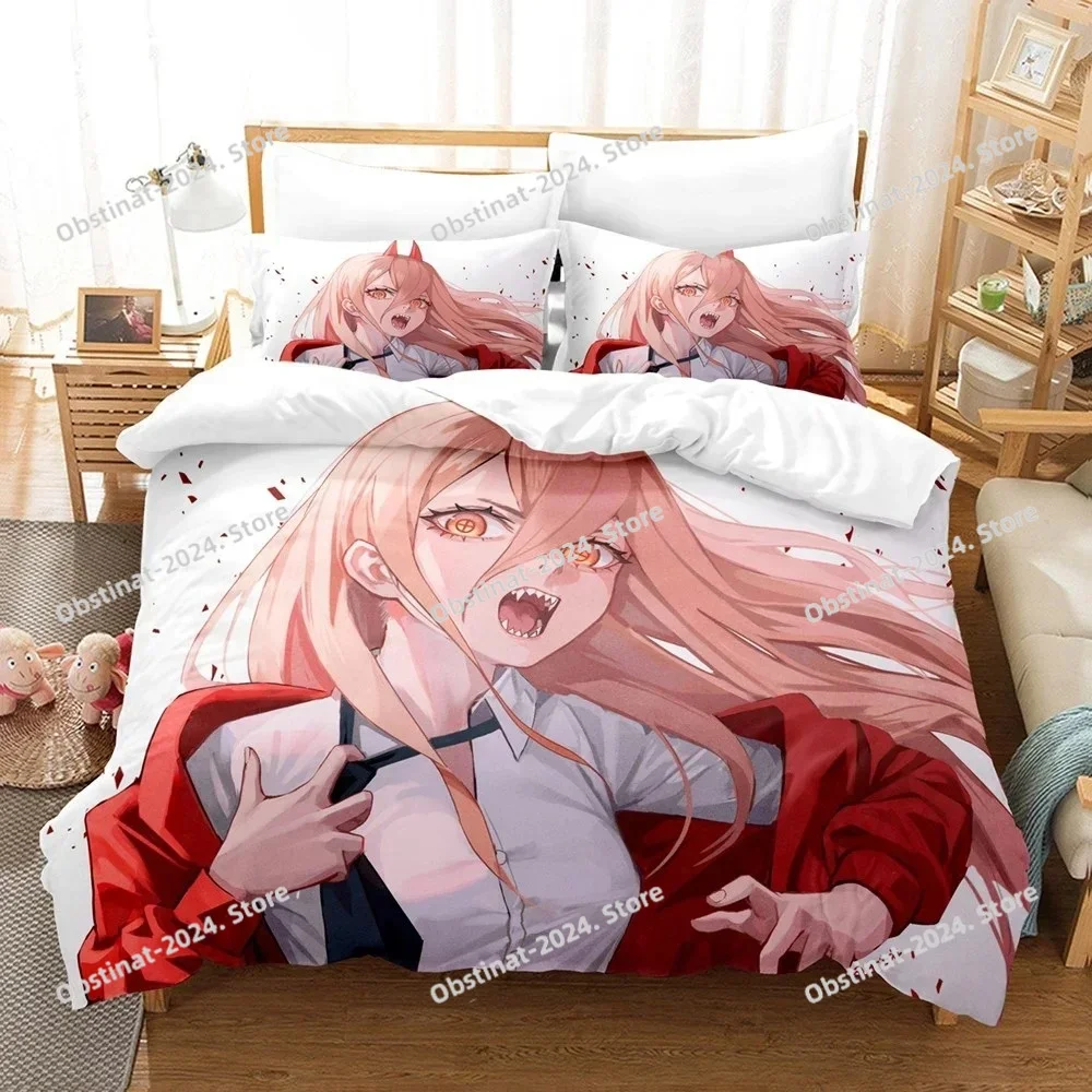 Chainsaw Man Bedding Set Duvet - Home Textiles Bedding avis et prix