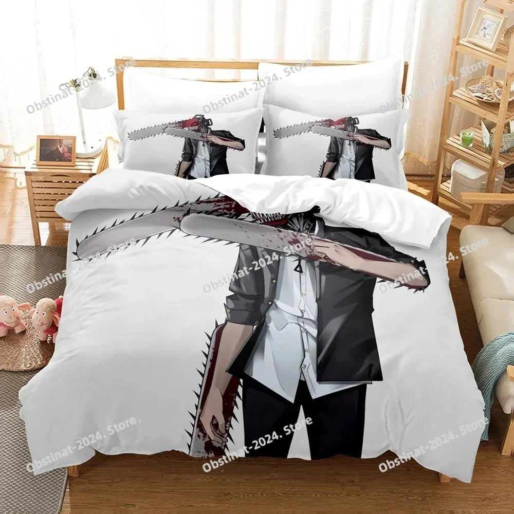 Chainsaw Man Bedding Set Duvet - Home Textiles Bedding avis et prix