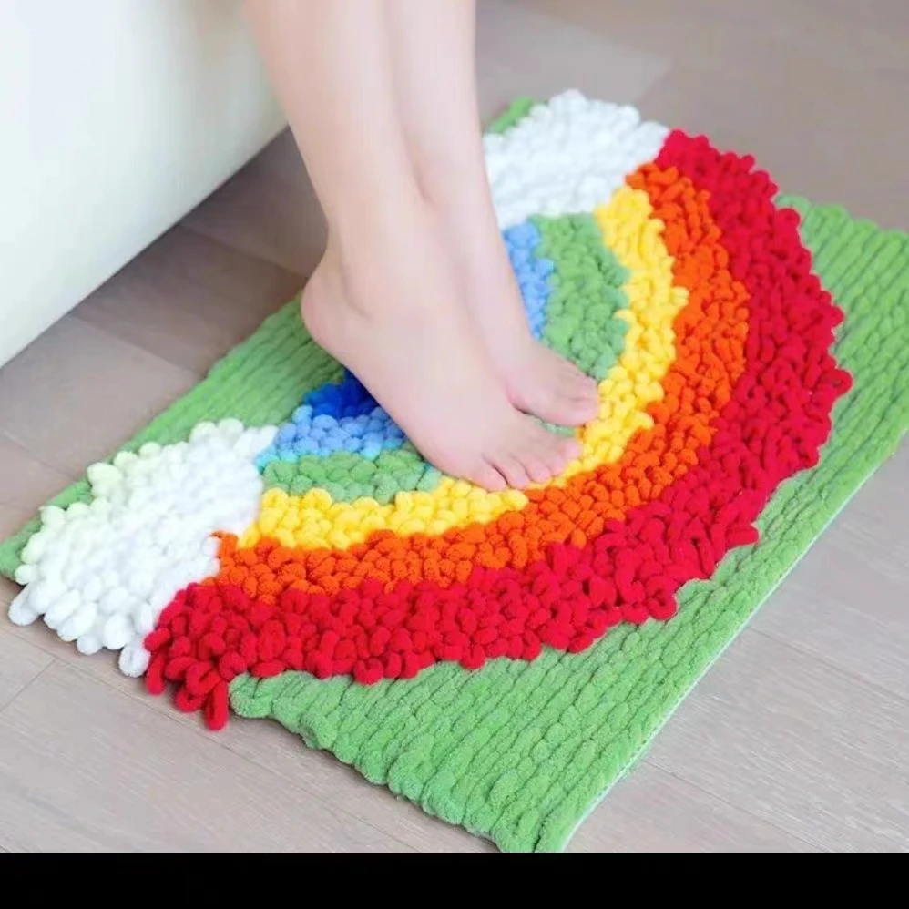 100g/Ball Finger Loop Yarn Thr - Throw Blanket Chunky Knit avis et prix
