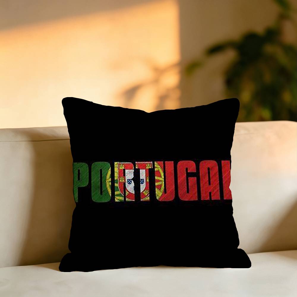 Portugal The Quinas Flag Squar - Home Textiles Portugal avis et prix