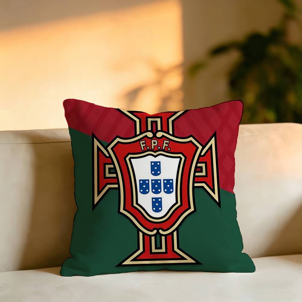 Portugal The Quinas Flag Squar - Home Textiles Portugal avis et prix