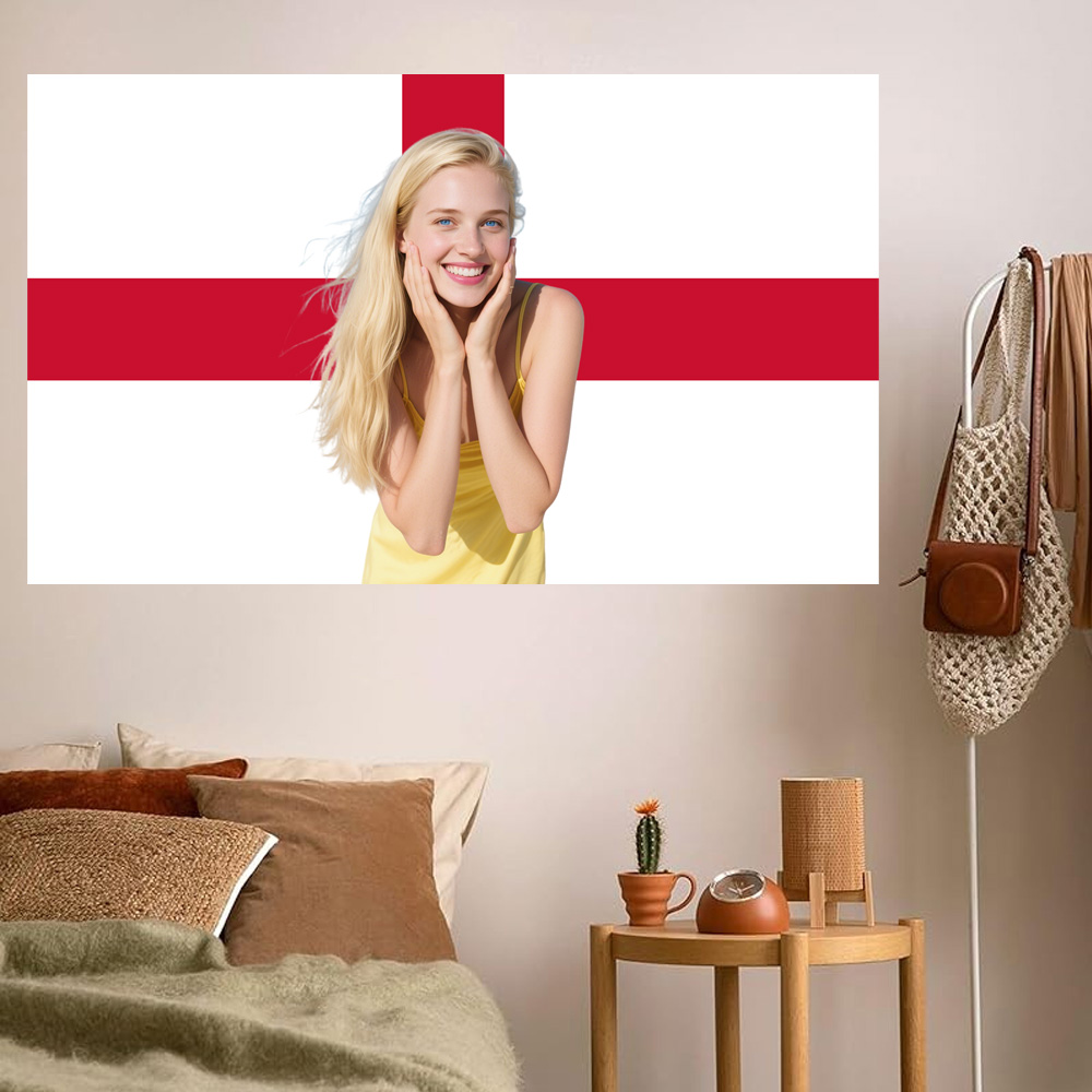 1pc 2D FLAT Personalize Englan - Home And Textiles avis et prix