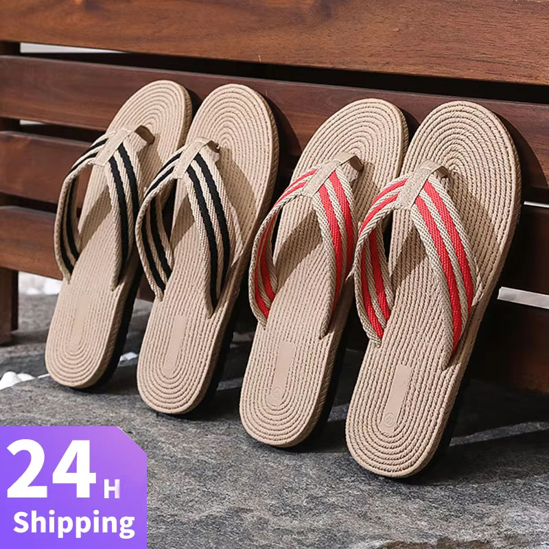 Summer Men Flip Flops Flat San - Home And Textiles avis et prix