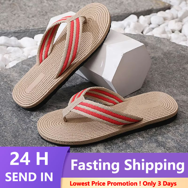 Summer Men Flip Flops Flat San - Home And Textiles avis et prix