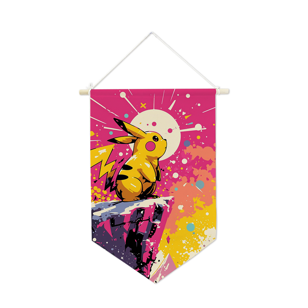 Pokemons Hanging Cloth Anime P - Home And Textiles avis et prix