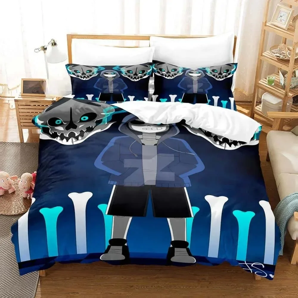 Cartoons Undertale Sans Beddin - Home Textiles Bedding avis et prix