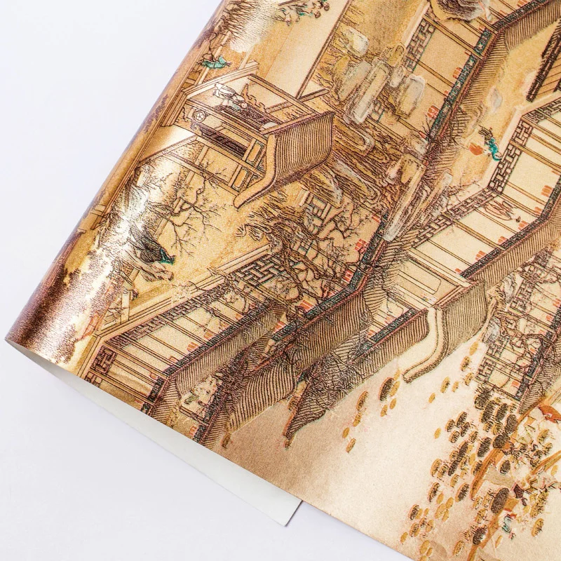 Qingming Shanghetu Wallpaper G - Home Textiles Store avis et prix
