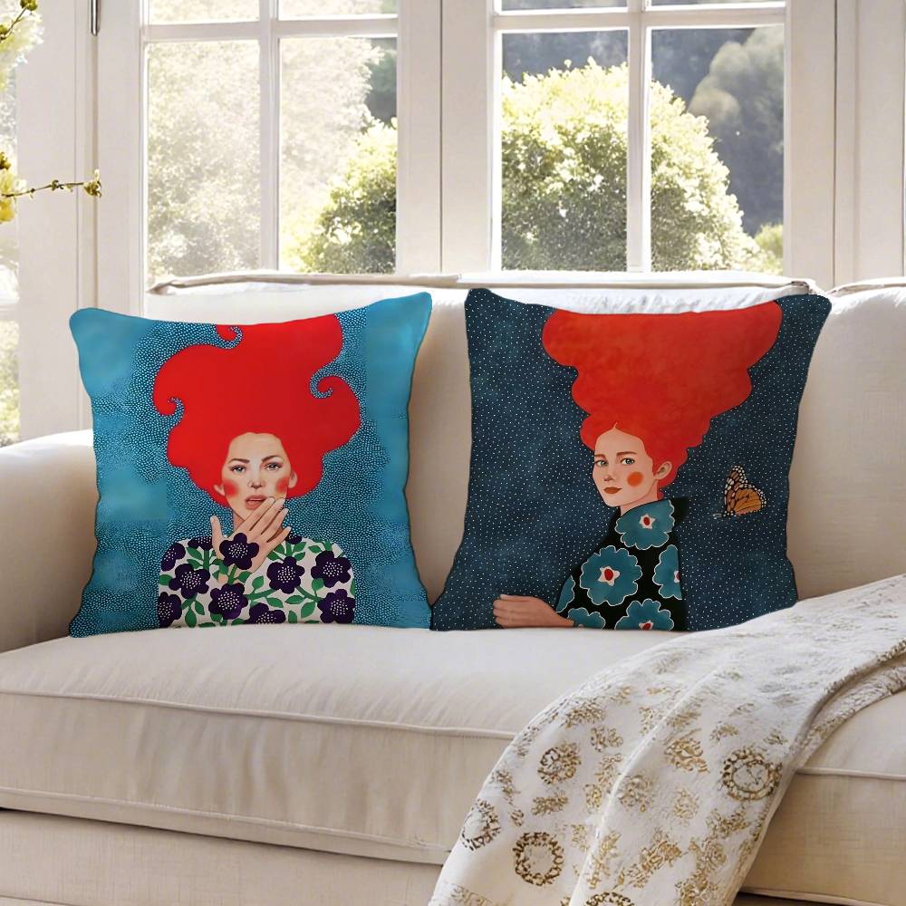 H-Hulya O-Ozdemir ART Pillow C - Home Art Textiles avis et prix