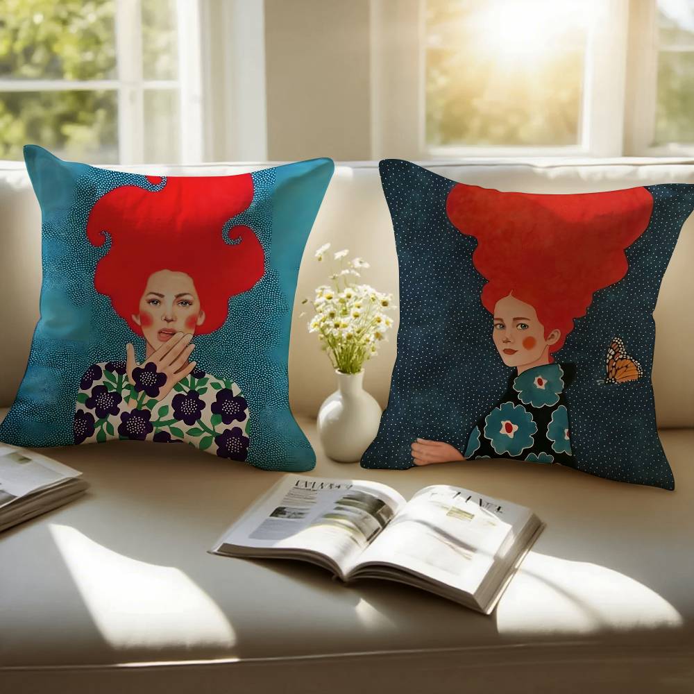 H-Hulya O-Ozdemir ART Pillow C - Home Art Textiles avis et prix