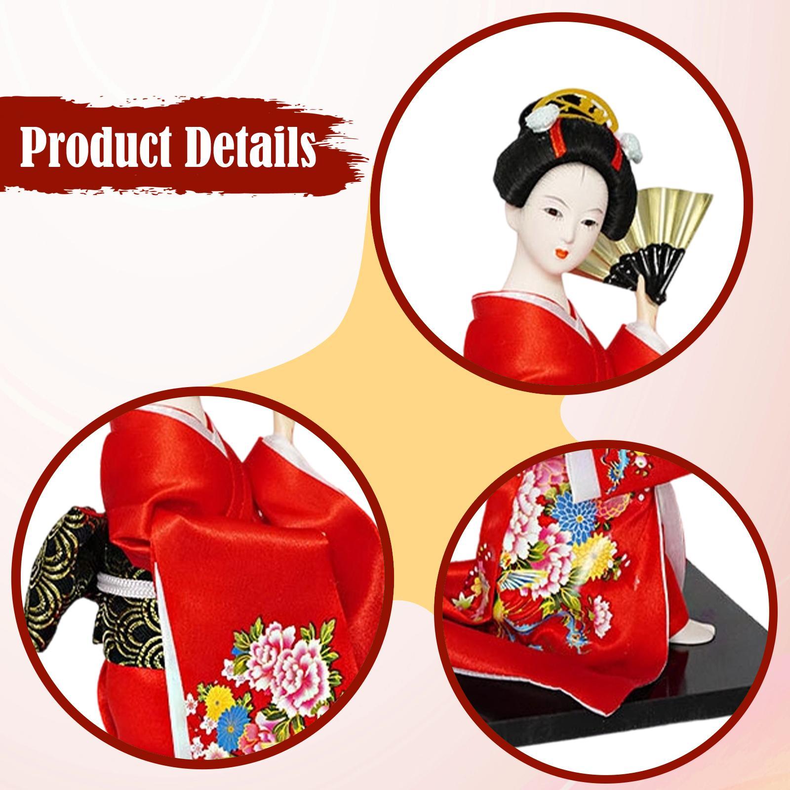 Japanese Geisha Kimono Doll Co - Home Textiles Store avis et prix