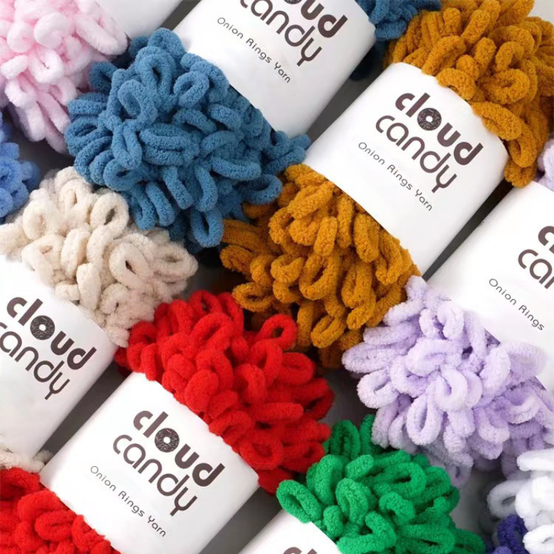 100g/Roll Finger Loop Yarn Thr - Throw Blanket Chunky Knit avis et prix