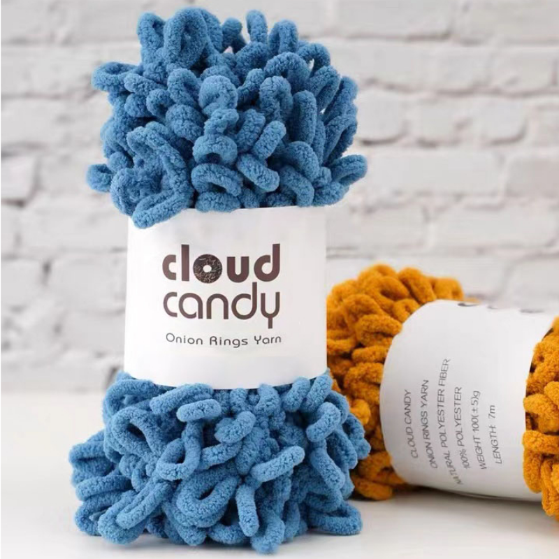 100g/Roll Finger Loop Yarn Thr - Throw Blanket Chunky Knit avis et prix