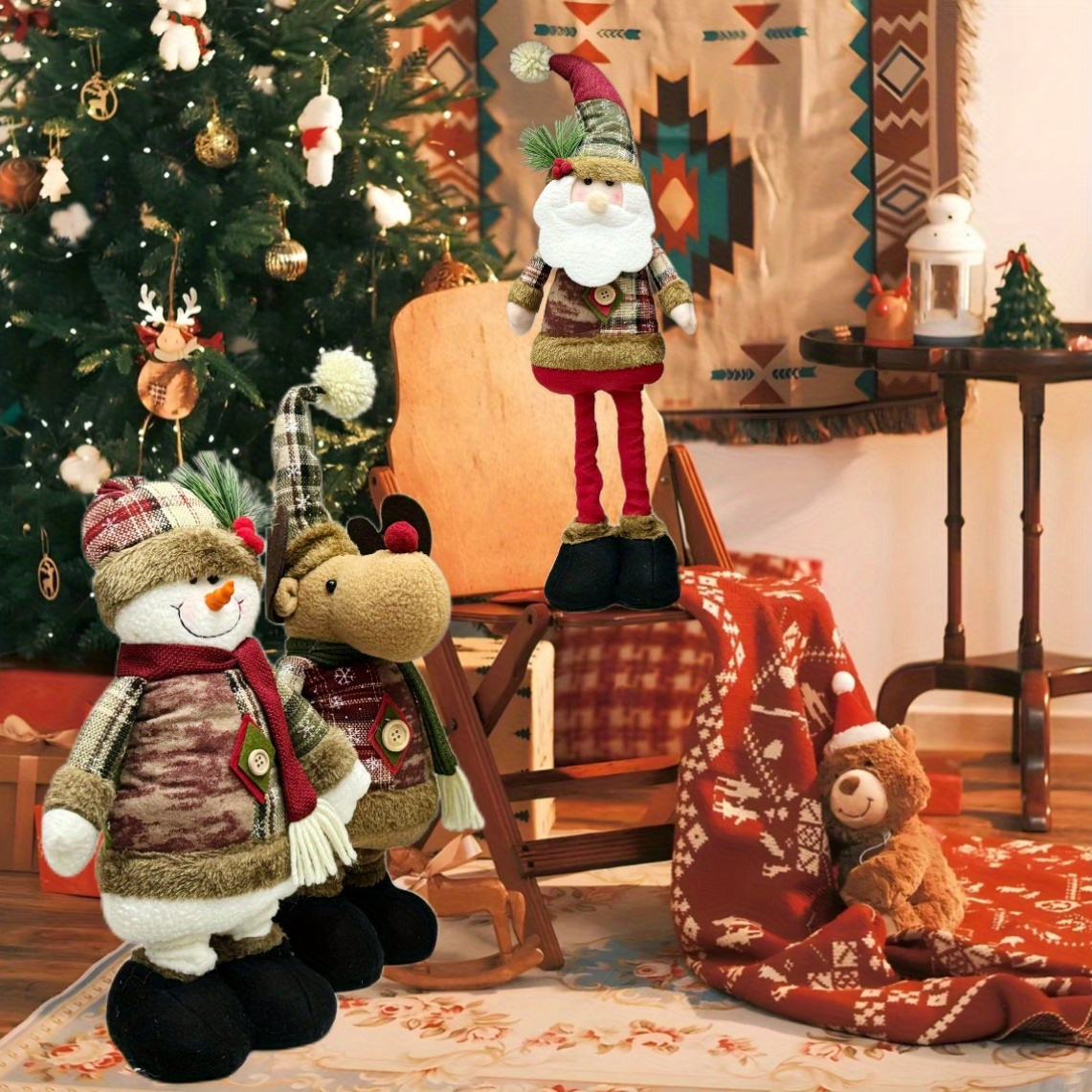 1/3pcs Festive Christmas Decor - Home Textiles Store avis et prix