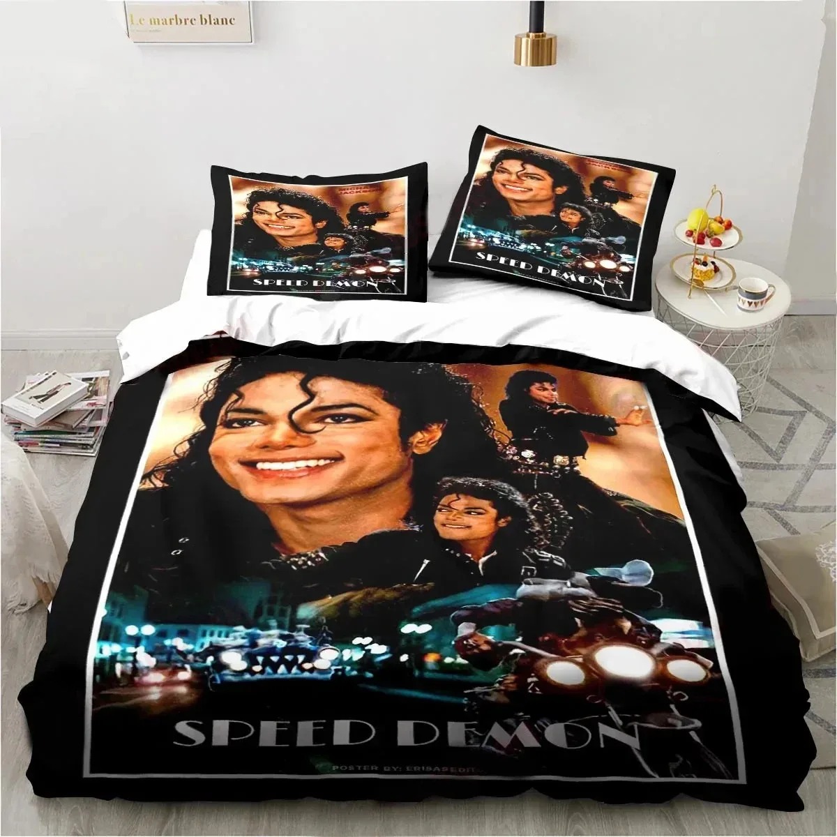 3D Printed Michael Jackson Bed - Home Textiles Bedding avis et prix