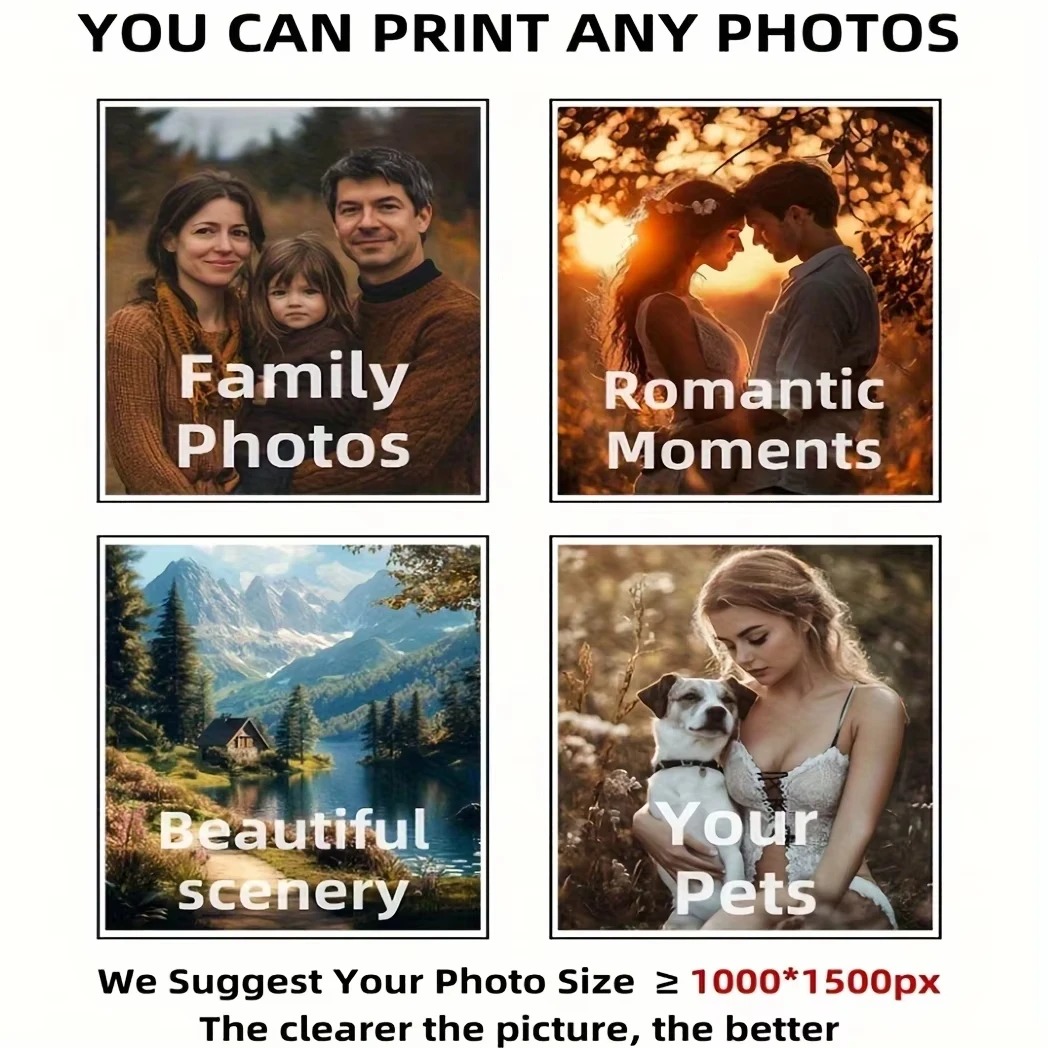 Personalized Photo Canvas, Cus - Home And Textiles avis et prix
