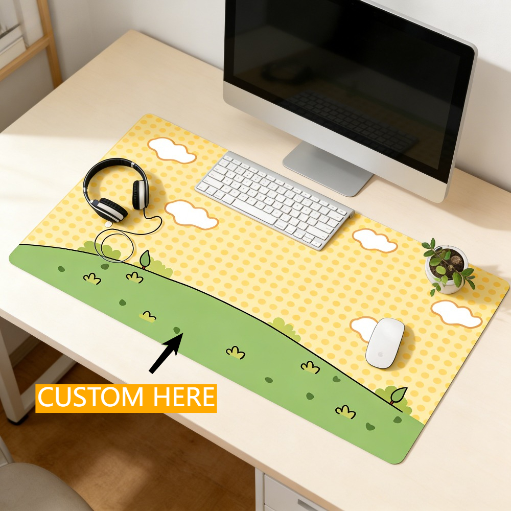1pc Custom Mouse Pad with Phot - Home And Textiles avis et prix