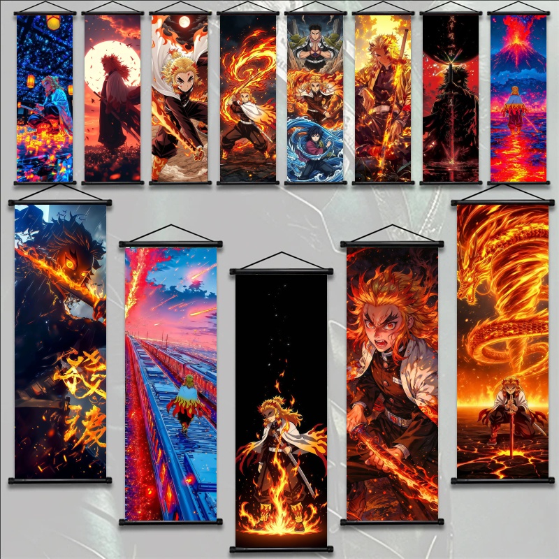 Demon Slayer Kyojuro Rengoku H - Home And Textiles avis et prix