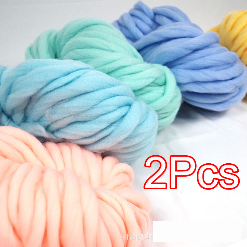2Pcs 250g Super Chunky Yarn ha - Throw Blanket Chunky Knit avis et prix