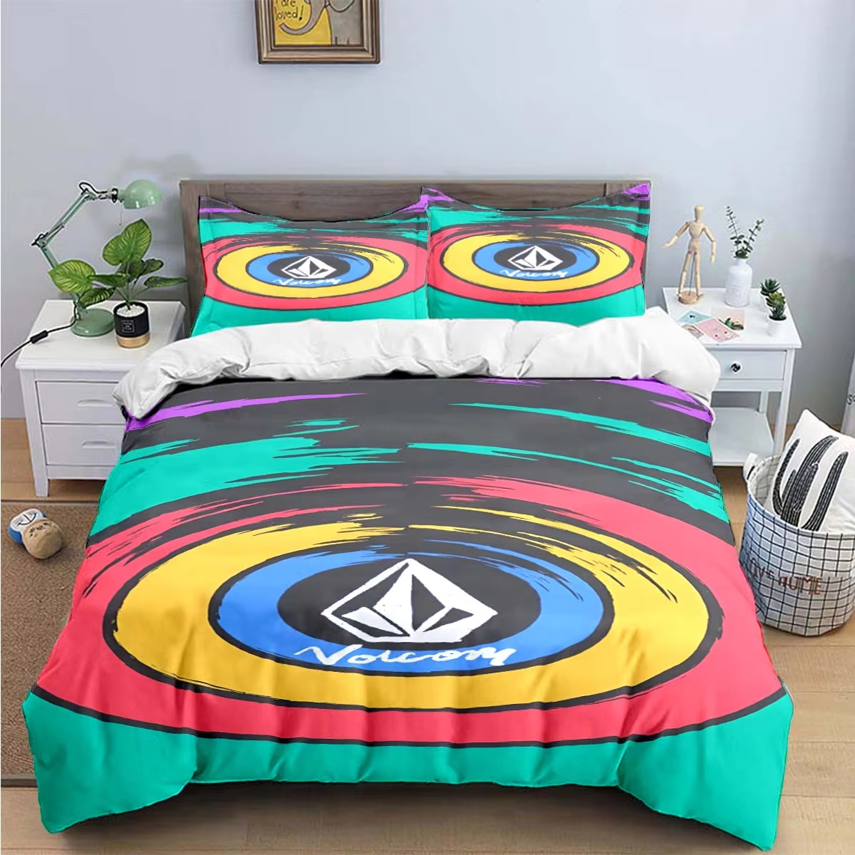 New V-VOLCOM 3d Print Bedding  - Home Textiles Bedding avis et prix