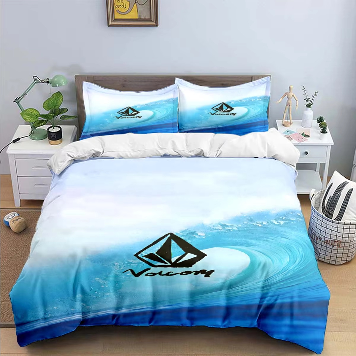 New V-VOLCOM 3d Print Bedding  - Home Textiles Bedding avis et prix
