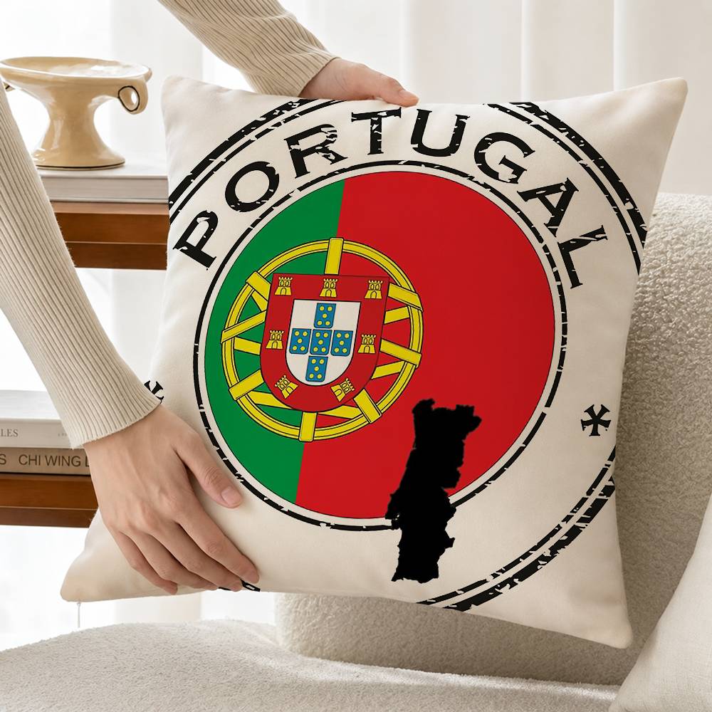 P-Portugal F-Flag Cotton Linen - Home Textiles Portugal avis et prix