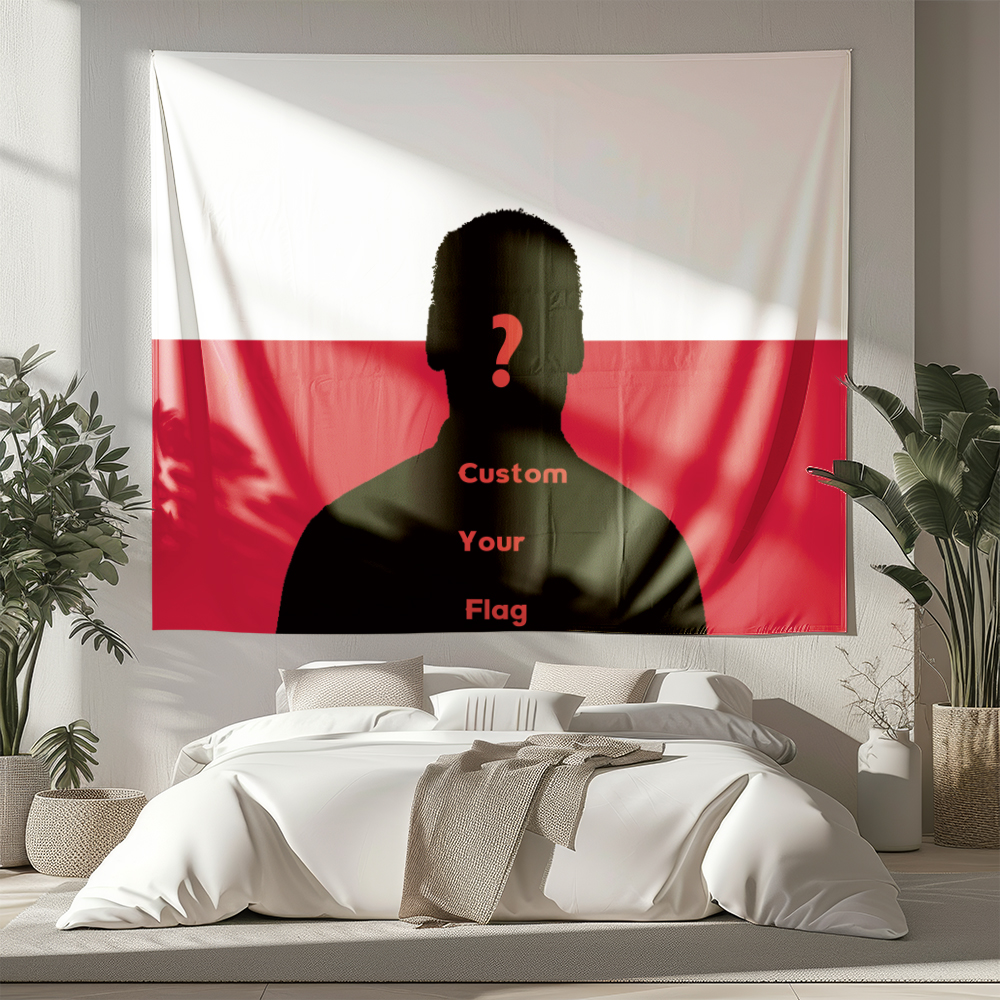 1Pc Custom Photo Polyster Flag - Home And Textiles avis et prix