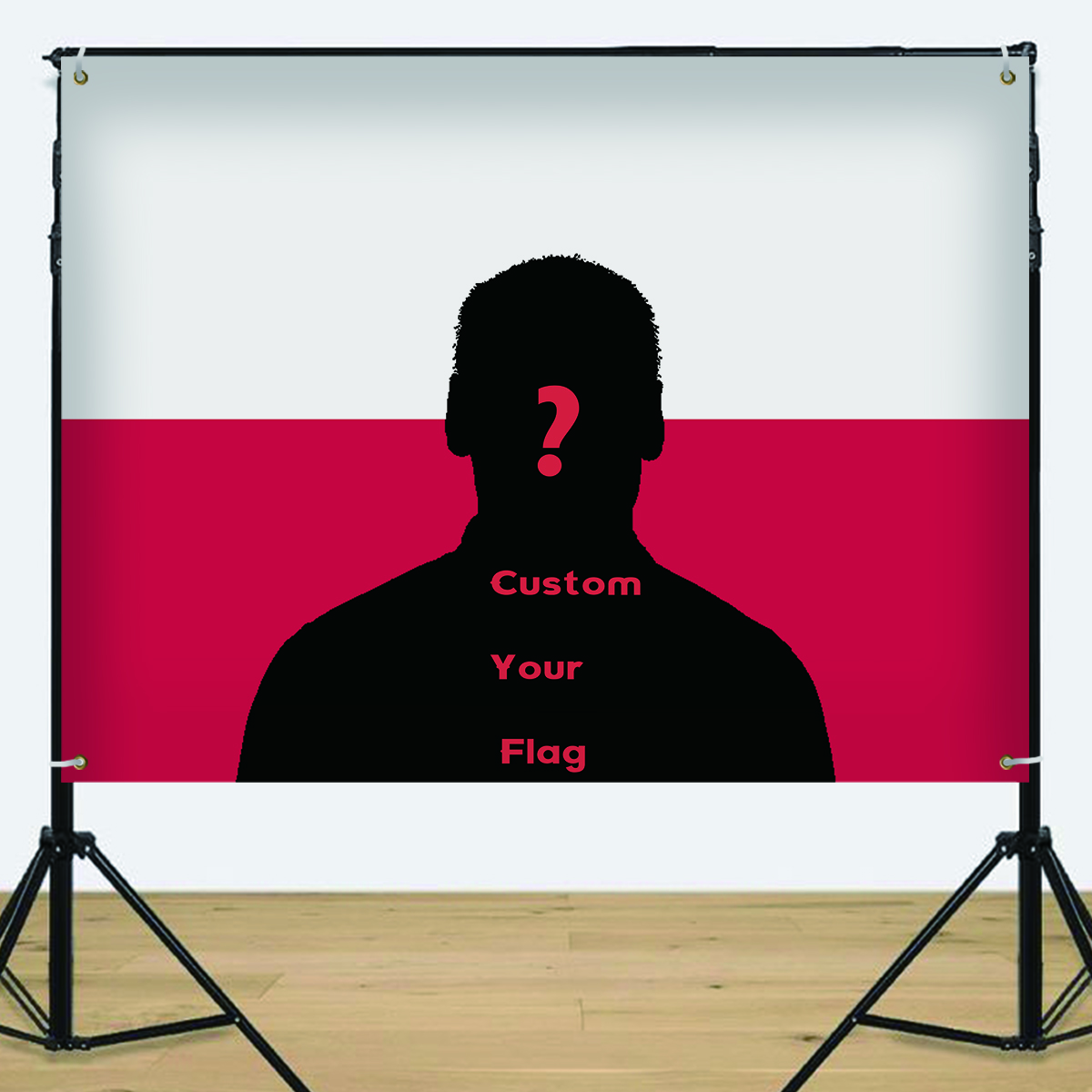 1Pc Custom Photo Polyster Flag - Home And Textiles avis et prix