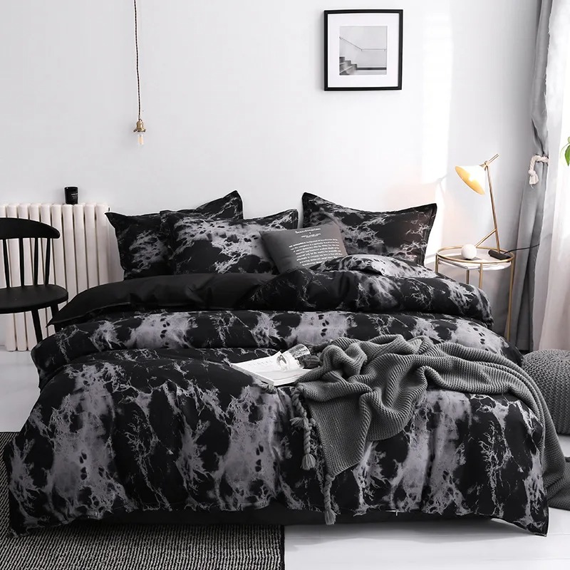 Luxury Black Bedding Comforter - Home Textiles Bedding avis et prix