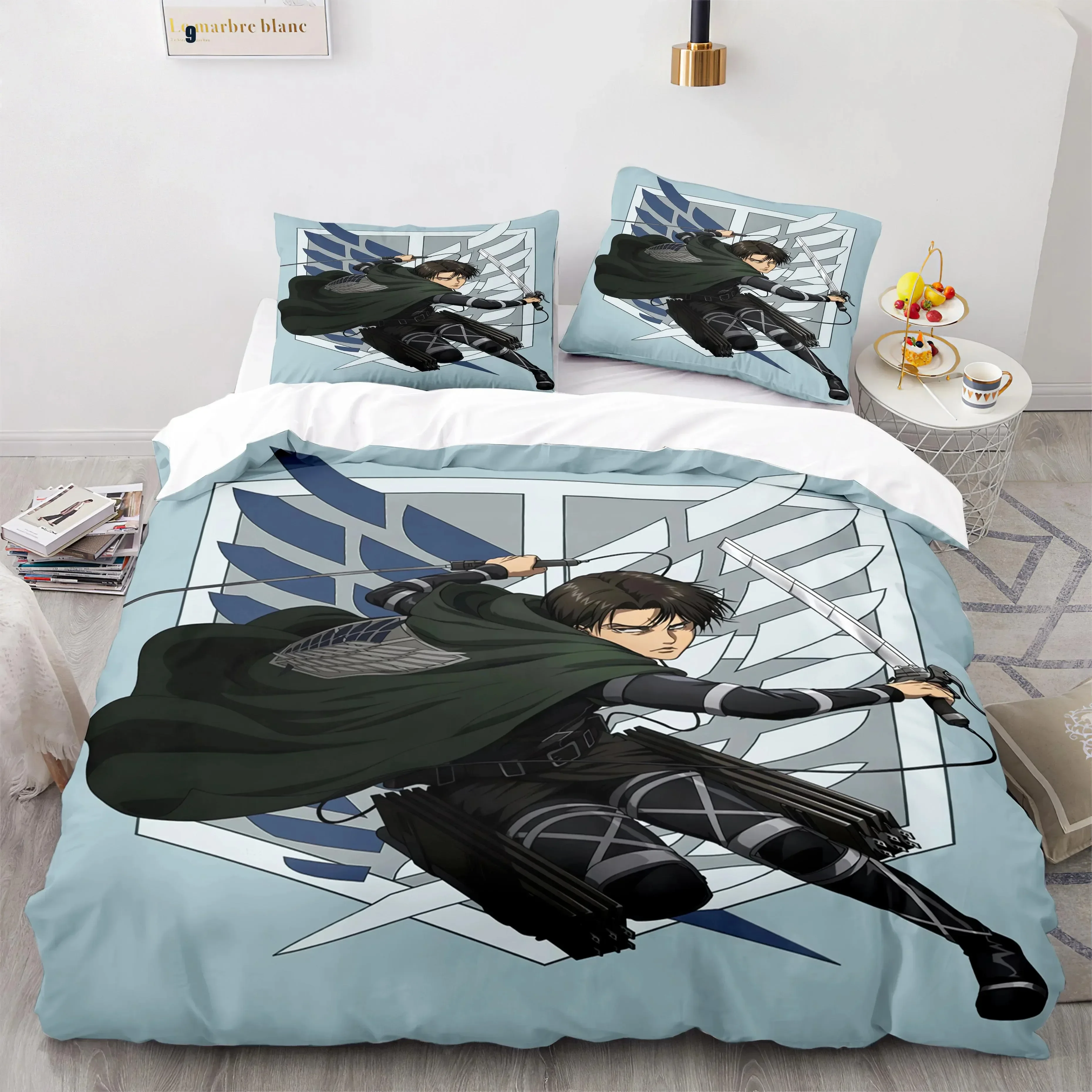 Anime Attack On Titan Home Tex - Home Textiles Bedding avis et prix