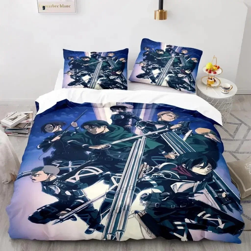 Anime Attack On Titan Home Tex - Home Textiles Bedding avis et prix