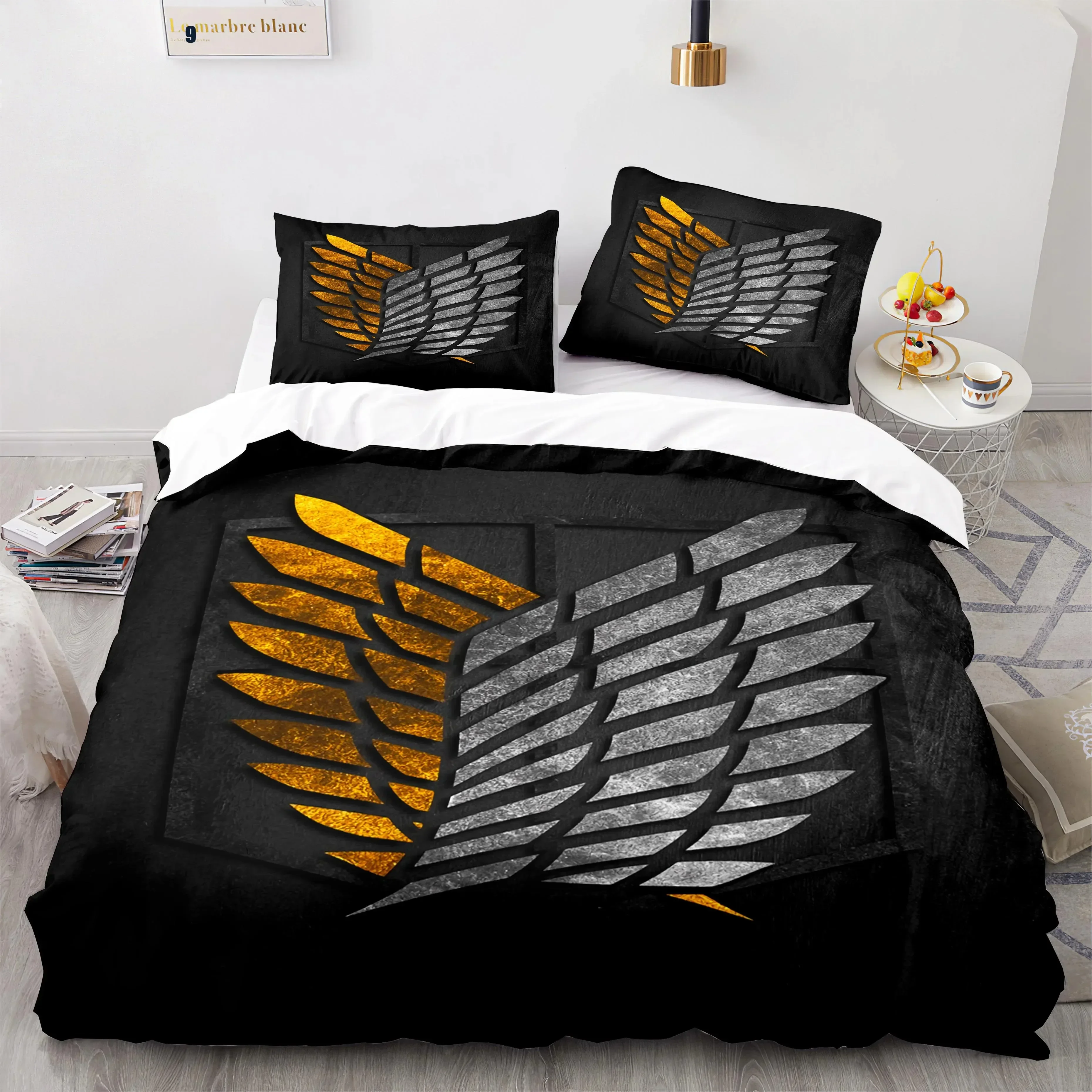 Anime Attack On Titan Home Tex - Home Textiles Bedding avis et prix