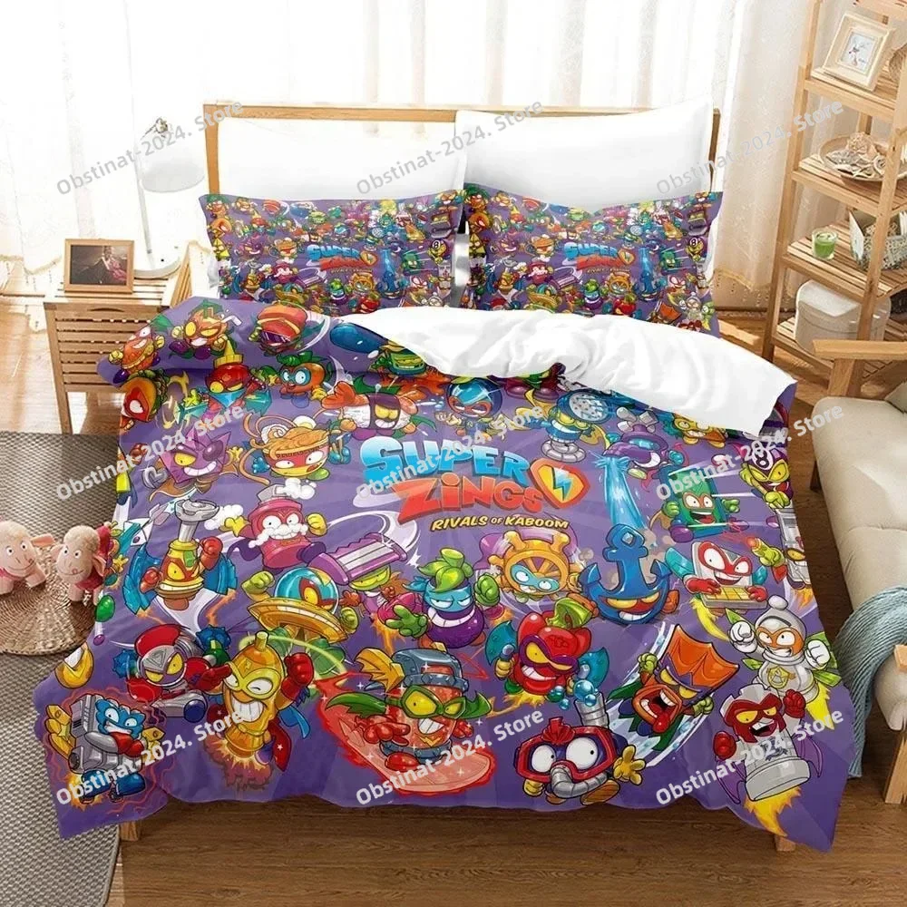 3D Print Anime Super Zings Bed - Home Textiles Bedding avis et prix