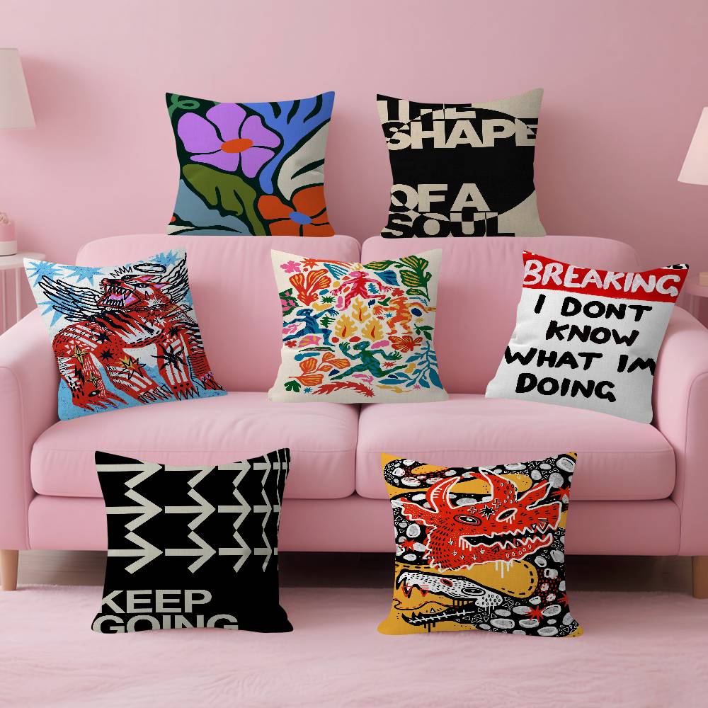Retro Abstract Nourishing Soul - Home Art Textiles avis et prix