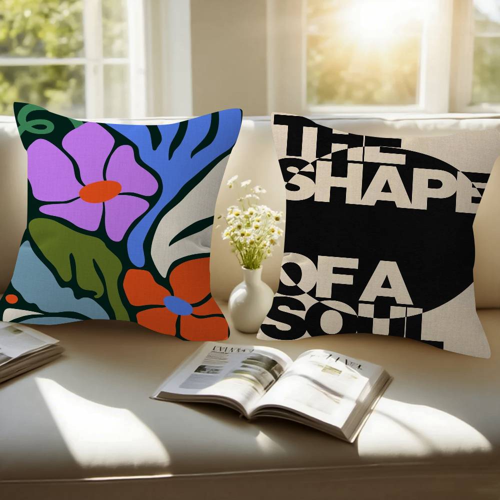 Retro Abstract Nourishing Soul - Home Art Textiles avis et prix